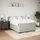 vidaXL Boxspringbett 140 x 200 cm Hellgrau