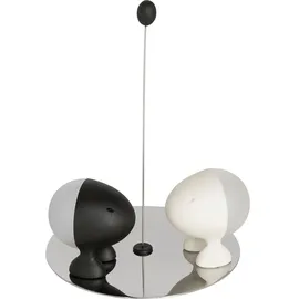 Alessi Lilliput  Salz-/Pfefferstreuer schwarz / weiß