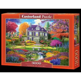 Castorland Puzzle 3000 pièces : Le Jardin des rêves