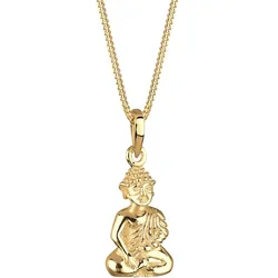 Elli Buddha Karma Glücksbringer 925 Sterling Silber Ketten   Damen 