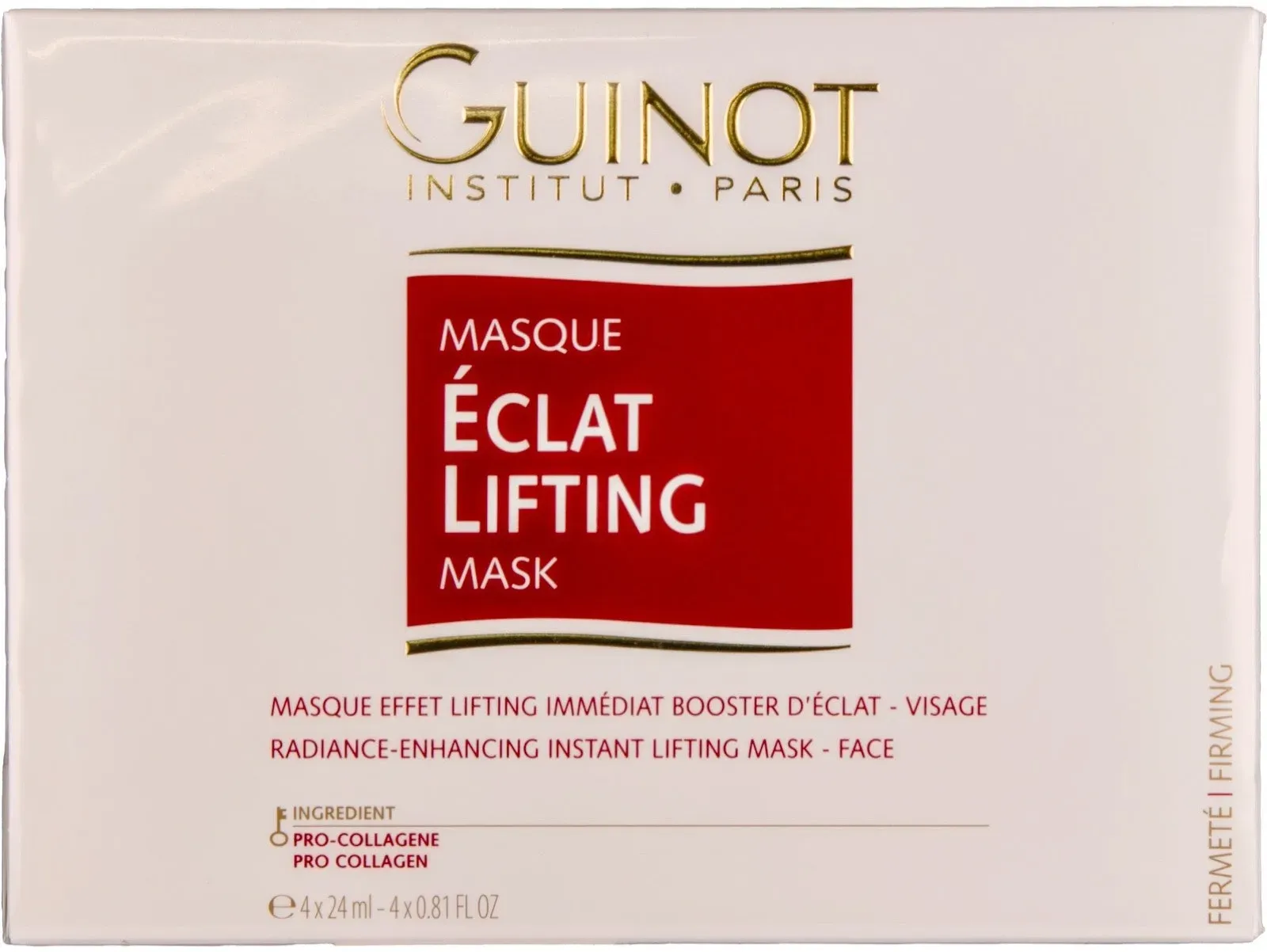 Guinot Eclat Lifting Mask 4pcs