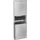 KWC Papier-Abfall-Kombi Unterputz 408x1145x169 mm ca. 23 l Silber