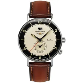 Bauhaus Aviation Vintage Pilot Quarz 24462