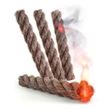 BUSHGEAR Wicks Zunder für Feuerstahl - Einfaches anzünden & Wasserfest - Für Lagerfeuer, Hobo Kocher, Kamin oder Grill (4er Set)