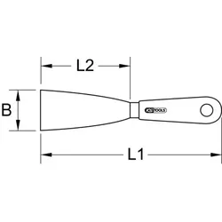 TITANplus Spachtel, 210mm
