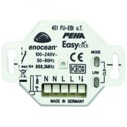 Peha - EnOcean Easyclickpro Empfänger, Unterputz, 1 Kanal
