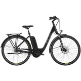 Husqvarna E-Bike HUSQVARNA E-BICYCLES "E-Citybike Grand City Y2" Gr. 50, schwarz (schwarz matt), E-Bikes, 50cm, 28 Zoll (71,12cm), Pedelec, Elektrofahrrad für Herren u. Damen, tiefer Einstieg