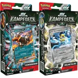 Pokémon EX Kampfdeck Februar 2024 Hundemon-EX oder Melmetal-EX