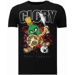 Local Fanatic  T-Shirt Glory Martial Strass  in Schwarz, EU XXL