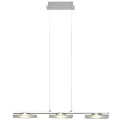 Brilliant LED Pendelleuchte Arlena chrom 18W 3000K Warmweiß
