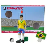 TIPP-KICK Brasilien-Box I Original Set Brasilien-Star-Kicker & Brasilien-Soundchip in der Torwandbox I Figur Spiel I Zubehör