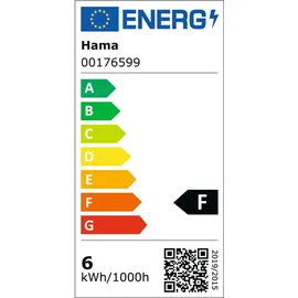 Hama WLAN-LED-Lampe, E14 5,5W RGBW, dimmbar, Kerze 176599