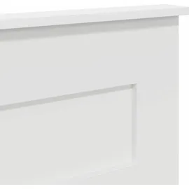 vidaXL Kopfteil mit Kopfteil Weiß 120 cm Holzwerkstoff vidaXL