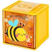 Legami Schreibtischbox Cutie Cube Bee