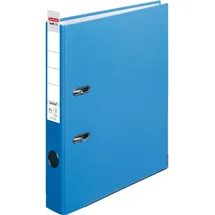 Herlitz Ordner maX.file protect A4 5 cm aqua blau