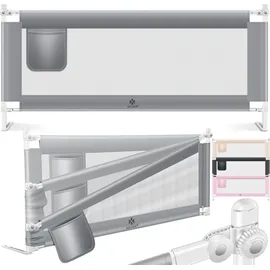 Kesser Bettschutzgitter Reise 72-96 cm Silber