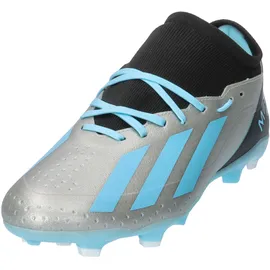 adidas X Crazyfast Messi.3 FG Herren Silver Metallic/Bliss Blue/Core Black 44