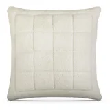 BestLivings Kissenhülle Lammflor 80 x 80 cm Creme Inklusive Kissen