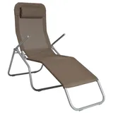 Merxx Gartenliege »XXL«, Stahl/Textil, inkl. Kopfkissen,
