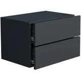 VCM Nachtschrank Usal 45 x 32 x 30 cm Grau