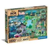 CLEMENTONI Disney Maps - 101 Dalmatiner 39665