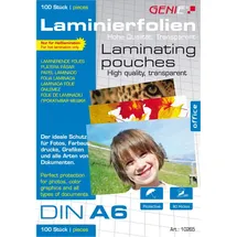 GENIE 10265 Laminierhülle 100 Stück