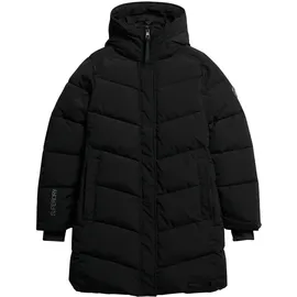 Superdry City Chevron Parka schwarz M