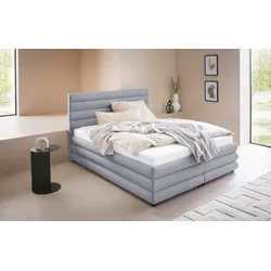 Polsterbett "Maylis", grau, B:172cm L:211cm, 100% Polyester, LEGER HOME BY LENA GERCKE, Betten, Polsterbett Polsterbett ohne Bettkasten, wahlweise mit und ohne Matratze und Lattenrost, auch in 200cm Breite