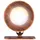Lunartec CCT-LED-Wandlampe mit Magnetfuß, dimmbar, Touch-Bedienung, walnuss
