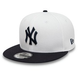 New Era New York Yankees MLB White Crown Patches White 9Fifty Snapback Cap - S-M (6 3/8-7 1/4)