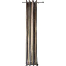 MYDECO Ösenschal Dot Taupe 300 cm x 135 cm