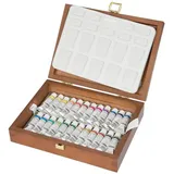 Schmincke Horadam Aquarell, Holzkasten, 24 x 5 ml Tuben