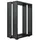 GGM Möbel Bartisch Kufen 68 x 105 cm Schwarz