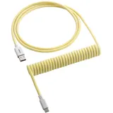 CableMod USB-C auf USB-A 1,5 m Lemon