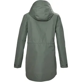KILLTEC Mädchen Funktionsparka/Parka wasserdicht mit Kapuze KOS 148 GRLS PRK, oliv, 164,