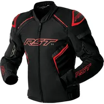 RST S1 D3O Textiljacke Schwarz/Rot 52