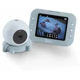 Babymoov Babyphone mit Kamera YOO ROLL - Wiederaufladbare Akkus - 3,5' Bildschirm - Reichweite 300m - Sleep Technology - Nachtsicht