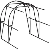 Westmann Gewächshaus Stahl Silber HKP 4 mm 4,0 m2