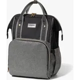 Babyono Oslo Style Wickeltasche Rucksack Schwarz