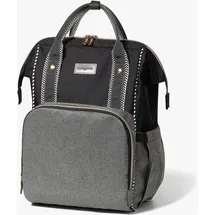 Babyono Oslo Style Wickeltasche Rucksack Schwarz