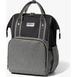 Babyono Oslo Style Wickeltasche Rucksack Schwarz