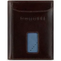 Bugatti Secure Slim Mini Geldbörse unisex braun