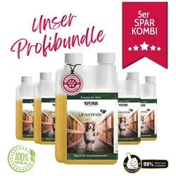 TJURE - Ulmenrinde Liquid -5x 500 ml | für die Magen und Darmgesundheit 2500,00 ml