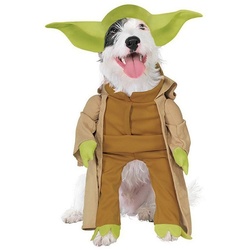 Rubie ́s Hundekostüm Star Wars Yoda, Original lizenziertes 'Star Wars' Hundekostüm gelb S / Chihuahua