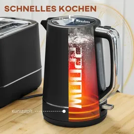 Homcom 1,7 l Schwarz