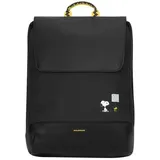 MOLESKINE GERMANY Moleskine Peanuts Metro Rucksack Slim Limitierte Ausgabe, Schwarz