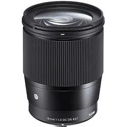 SIGMA Contemporary 16 mm f./1.4 (Weitwinkel-Objektiv für Canon R-Mount, Schwarz)