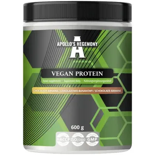 APOLLO'S HEGEMONY Vegan Protein 600g – Schoko-Banane, cremig, vegan
