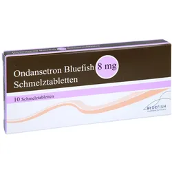 ONDANSETRON Bluefish 8 mg Schmelztabletten 10 St