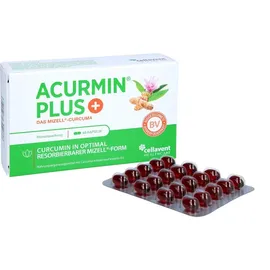 Cellavent Healthcare GmbH Acurmin Plus Das Mizell-Curcuma Kapseln 60 St.